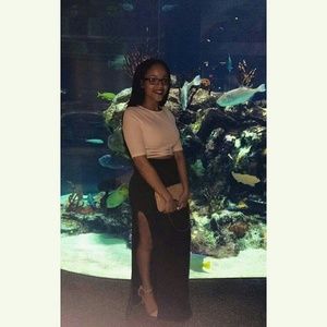 Dressy crop top / skirt